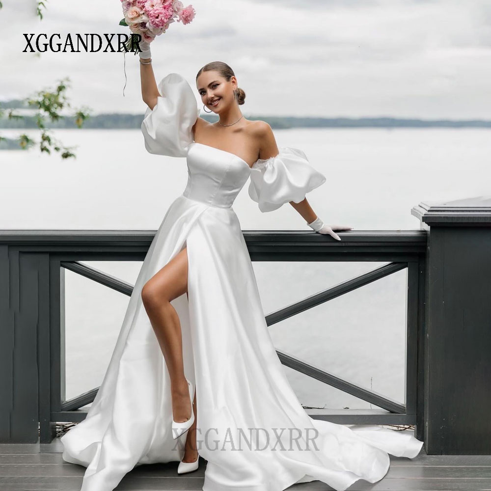 Formal Gala Wear Women - 맞춤형 A라인 웨딩드레스 2026 신부 드레스