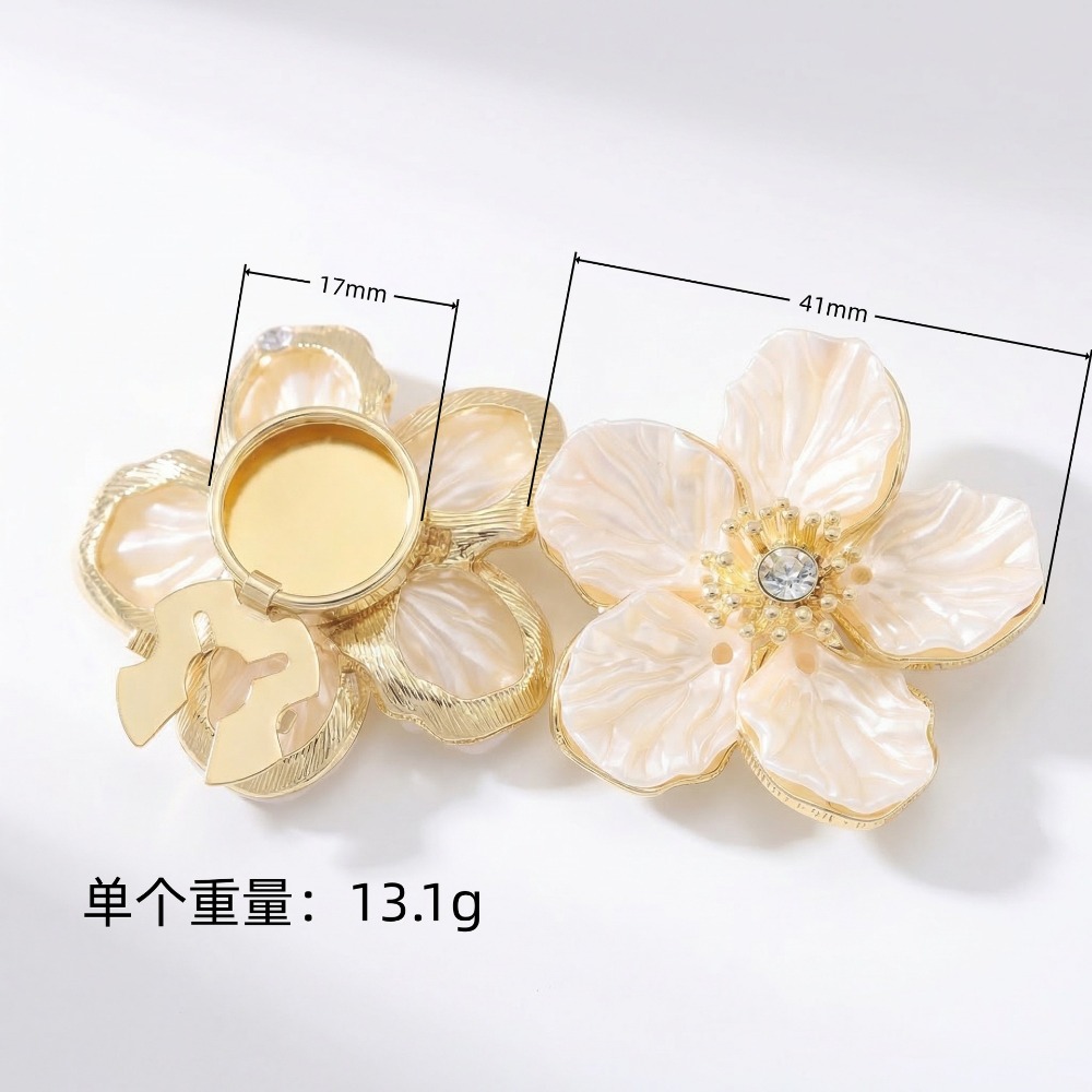 빈티지 꽃잎 버튼 커버 커프스 단추 셔츠용, 정장용,  - Women Formal Wear Designers 리뷰 및 가격
